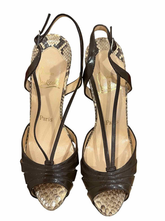 Christian Louboutin Size 38 BROWN Shoes