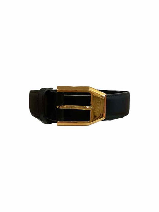 GUCCI Size 80 black/gold Belt