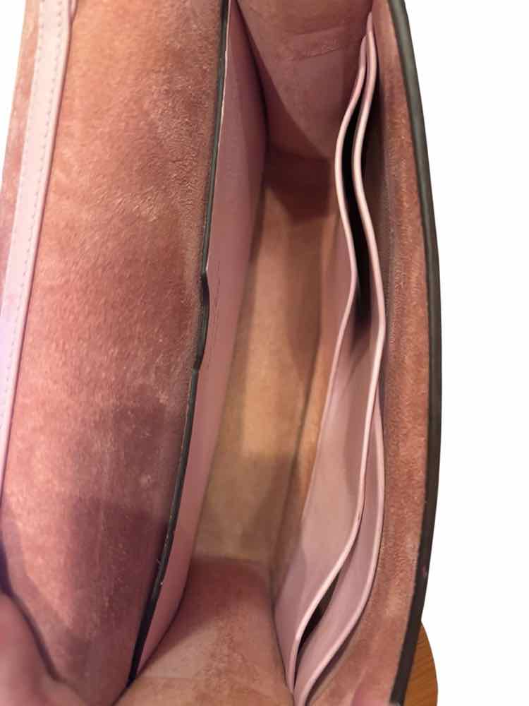 Oscar de la Renta Size mini pink/gold Purse