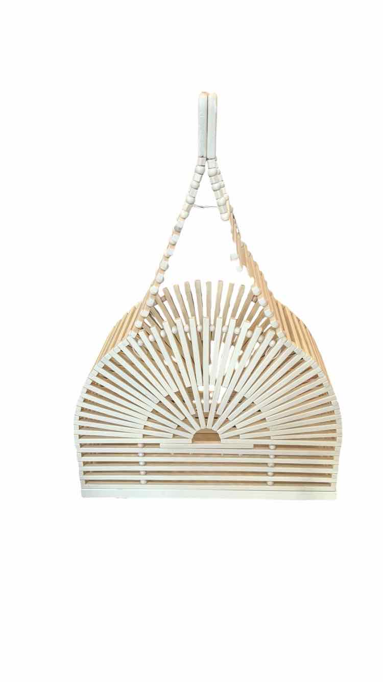 CULT GAIA Size Medium light bamboo Purse