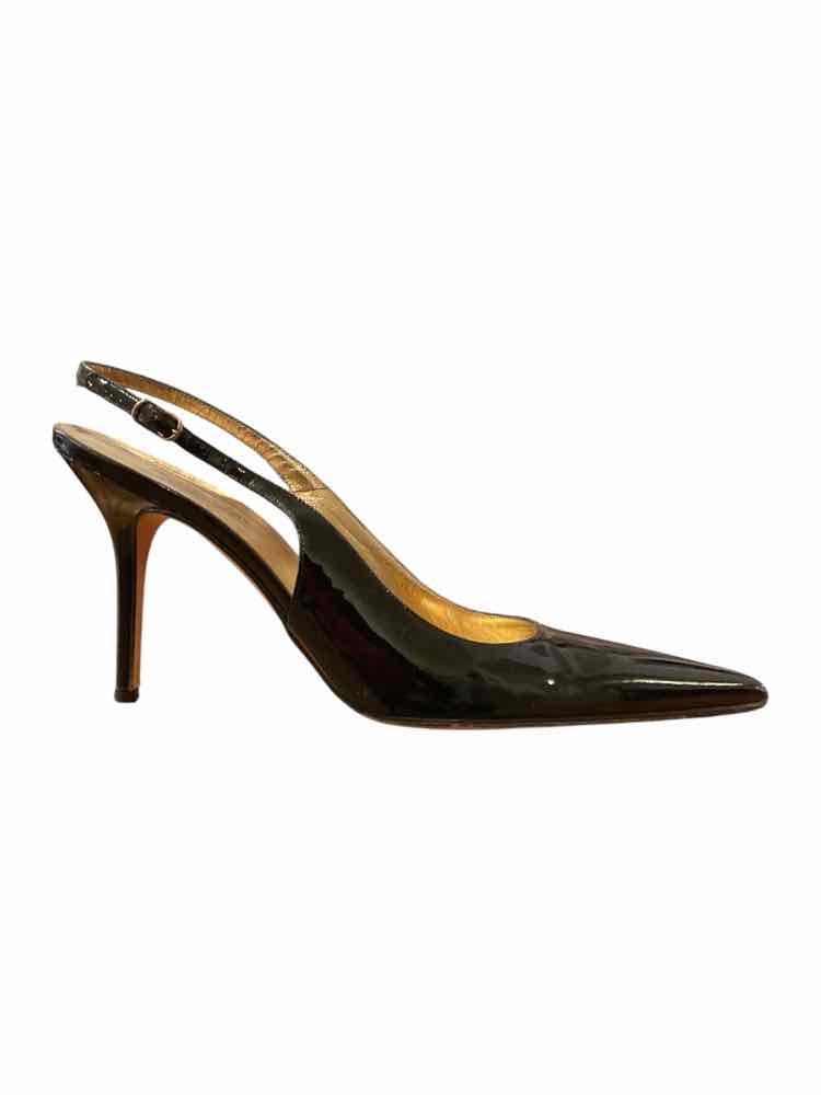 DOLCE&GABBANA Size 38 black patent Shoes