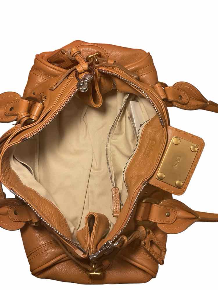 CHLOE Size Medium tan Purse