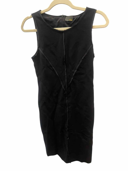 Fendi Size 38 Black Dress