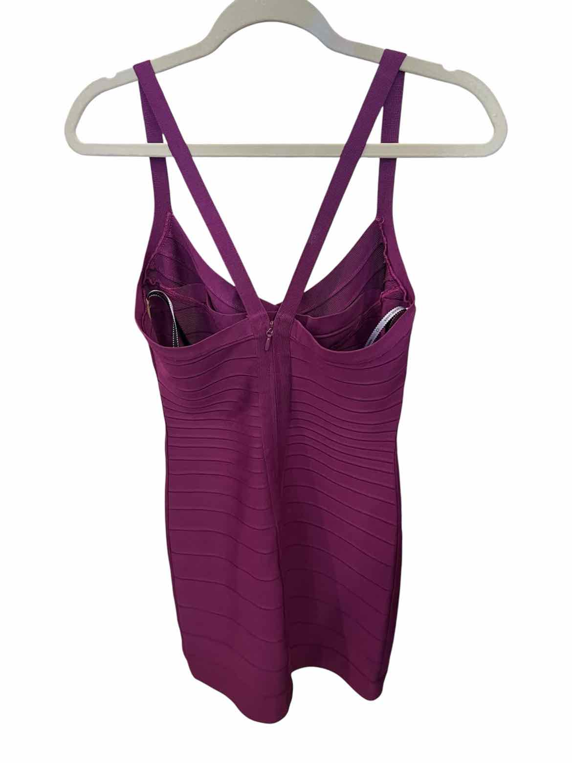 Herve Leger Size Medium PURPLE Dress