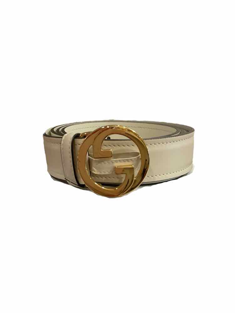 GUCCI Size 115 blonde Belt