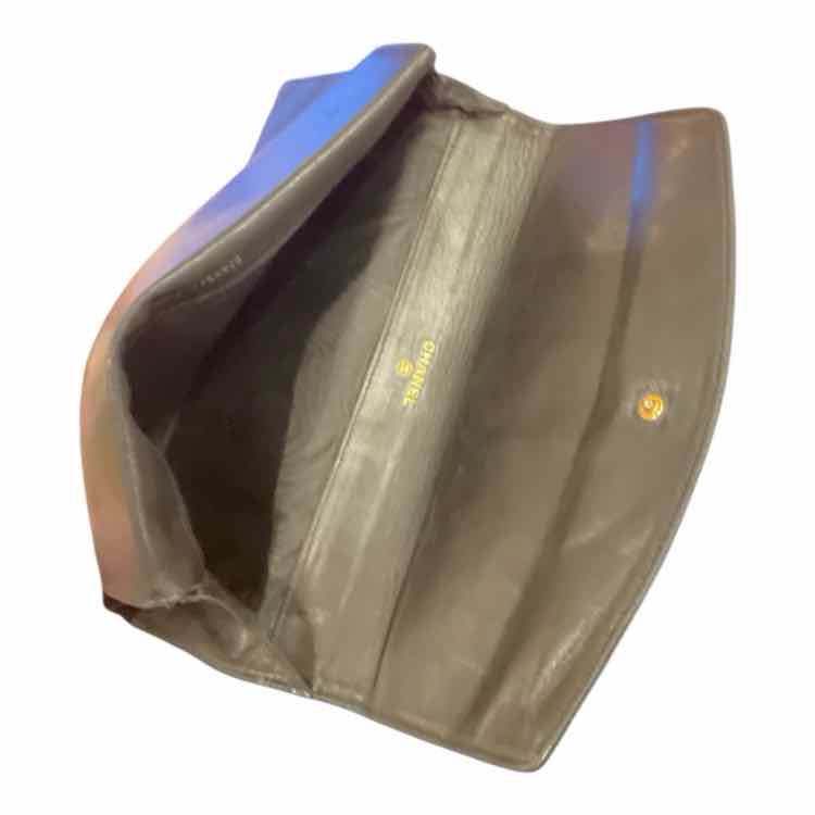 Chanel Size Small Black Wallet