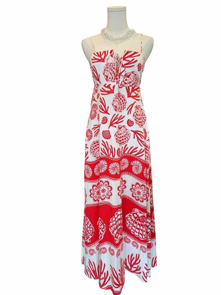 Calypso Size XS white/red Dress