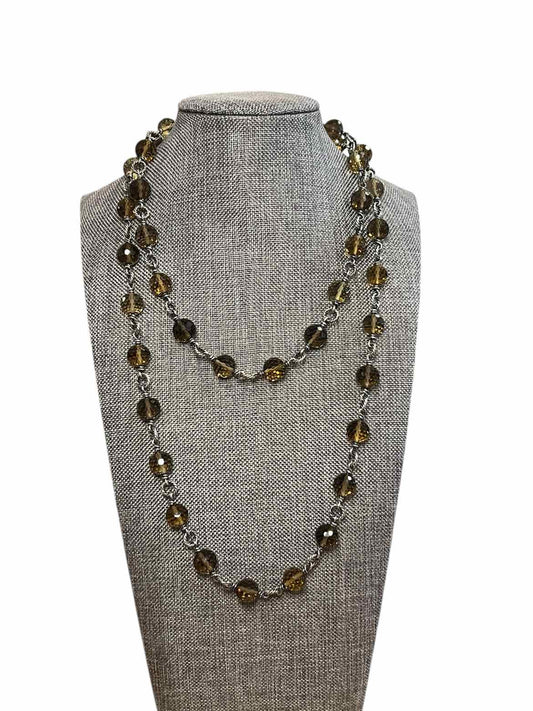 David Yurman smoky quartz/citrine Necklace