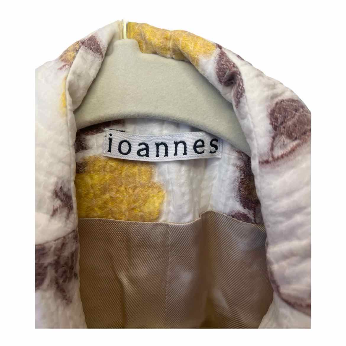 ioannes Size Small white/yell/purp Coat