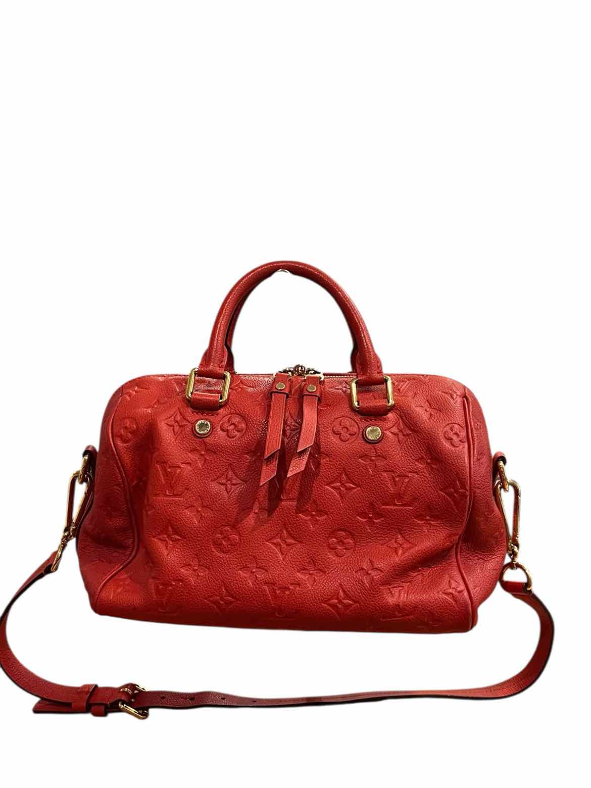 LOUIS VUITTON Size 25 Red Purse