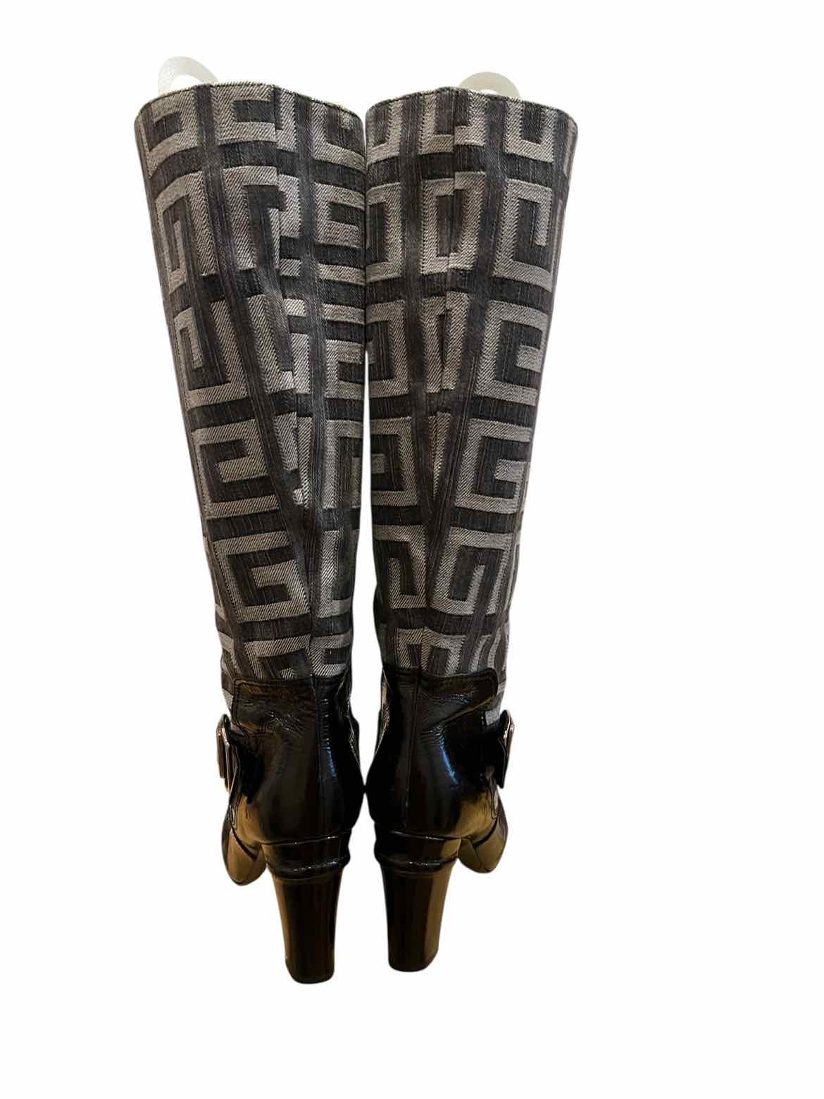 GIVENCHY Size 38 black/grey BOOT