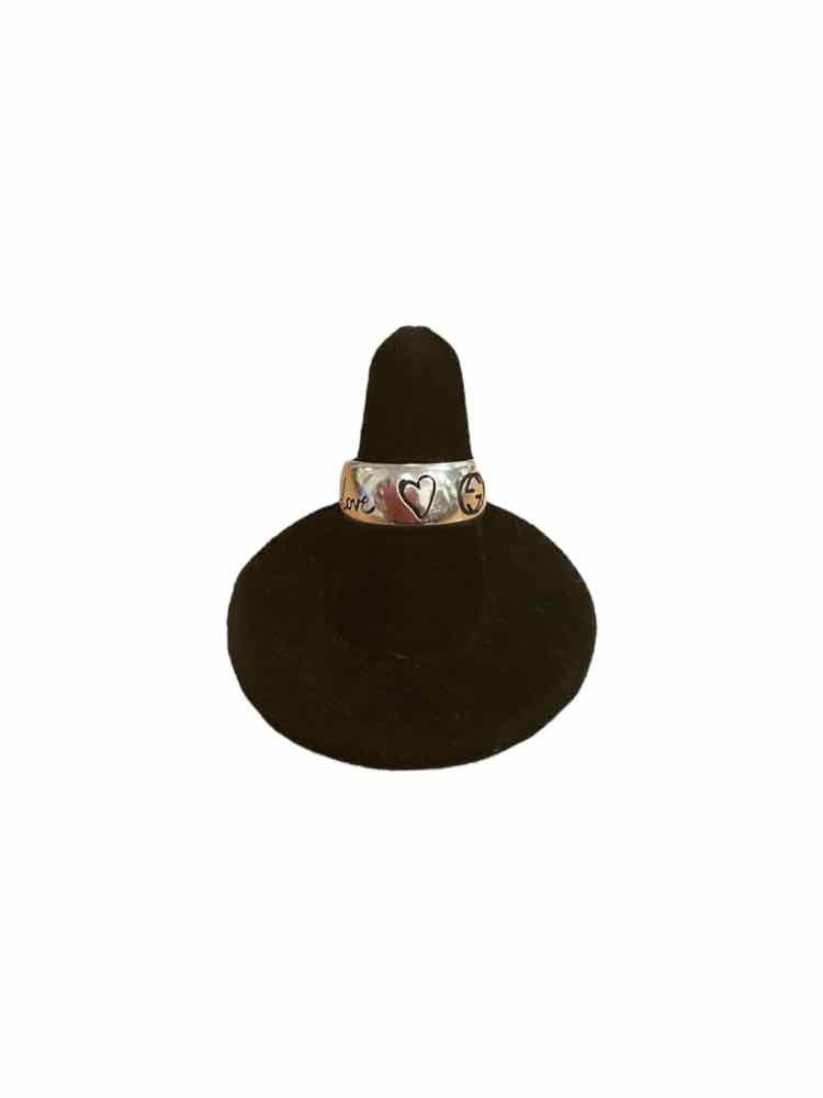 GUCCI Size 6.5 Sterling Ring