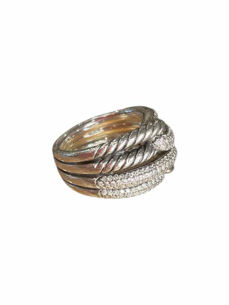 David Yurman Size 5.5 Sterling Ring
