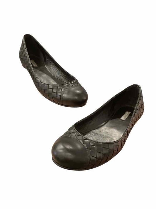 Bottega Veneta Size 37.5 Black Shoes