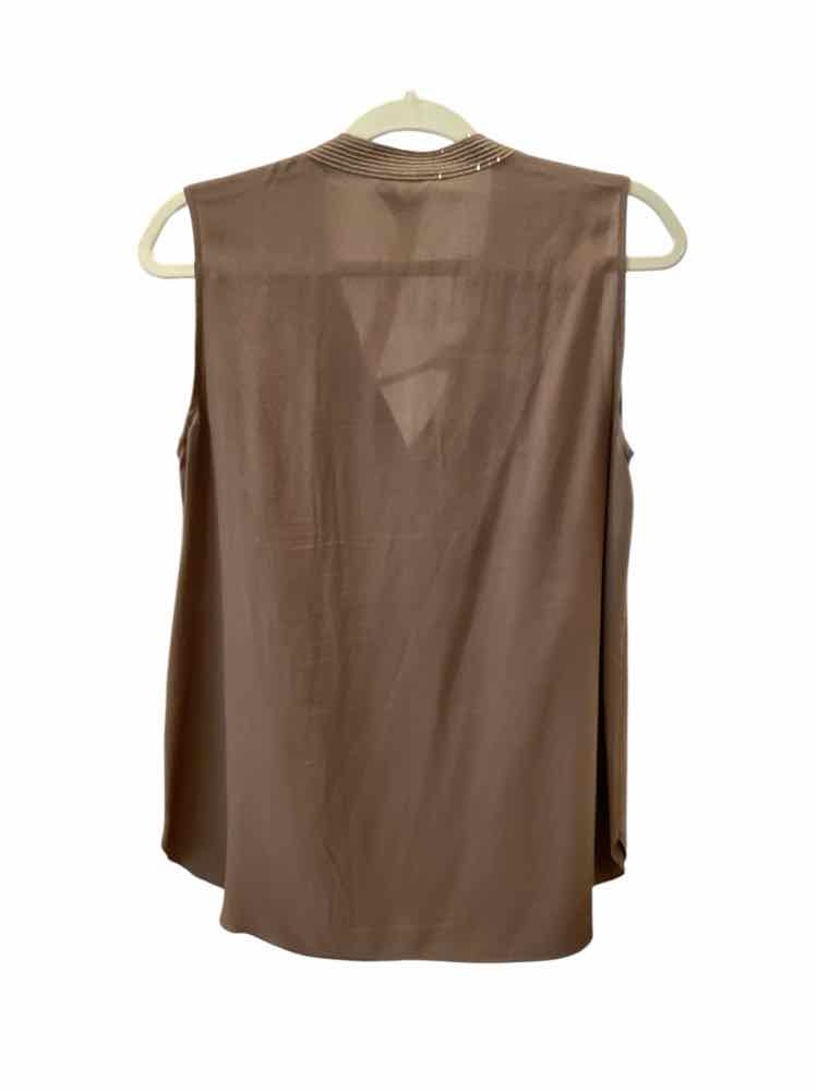 Brunello Cucinelli Size Medium BROWN Blouse
