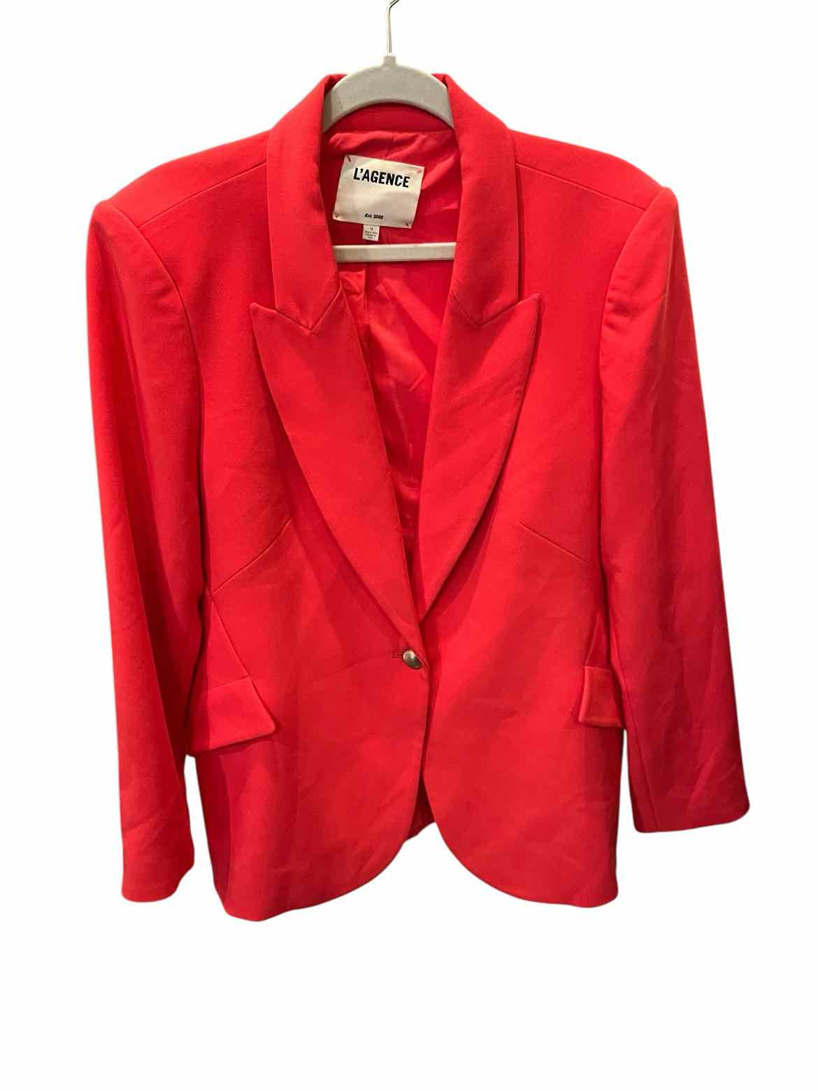 L'Agence Size 12 Coral BLAZER