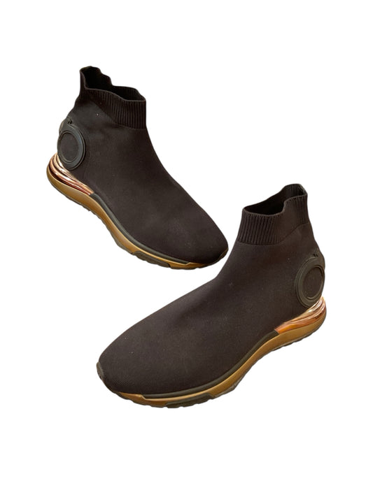 Ferragamo Size 39 black/gold Shoes