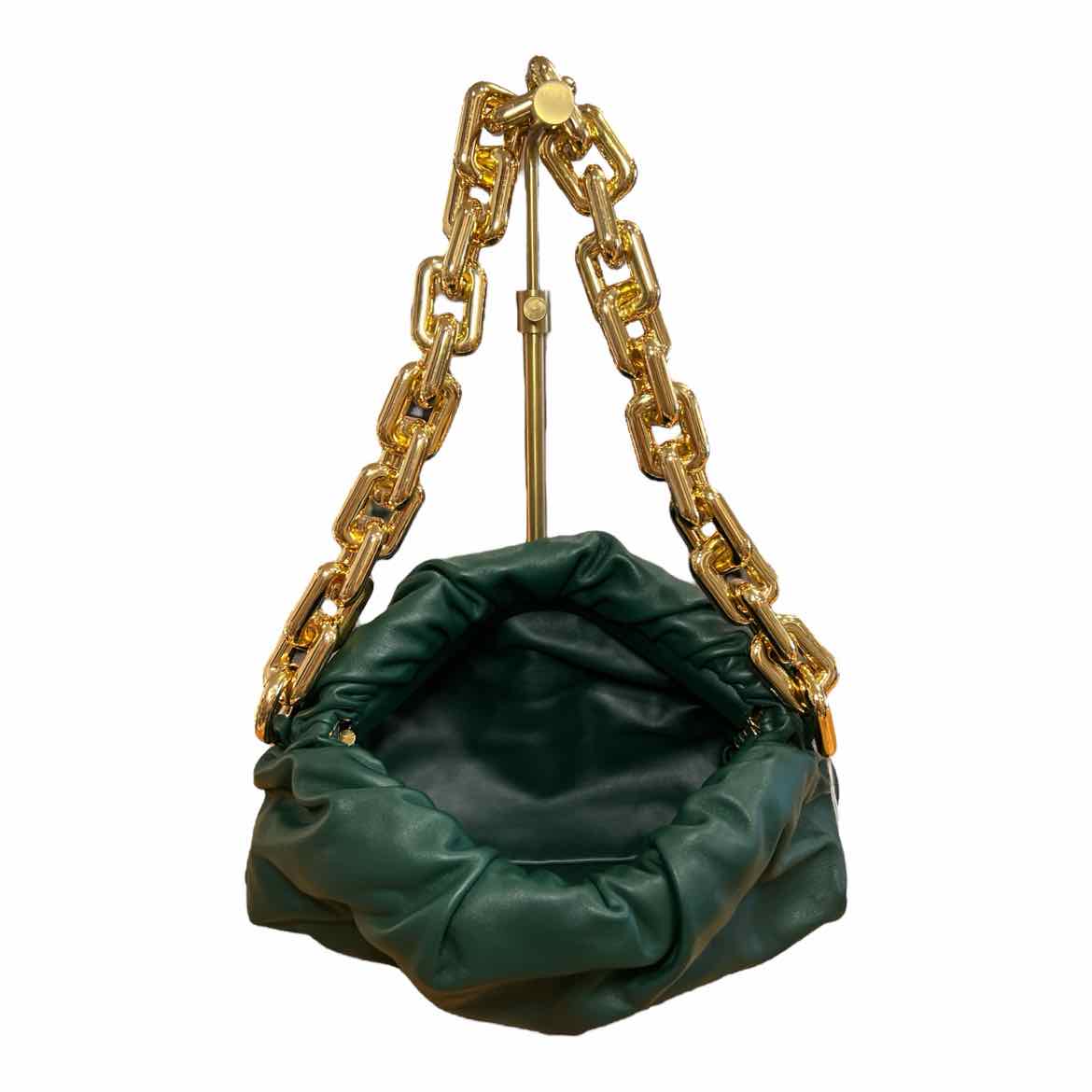 Bottega Veneta Green/gold Purse