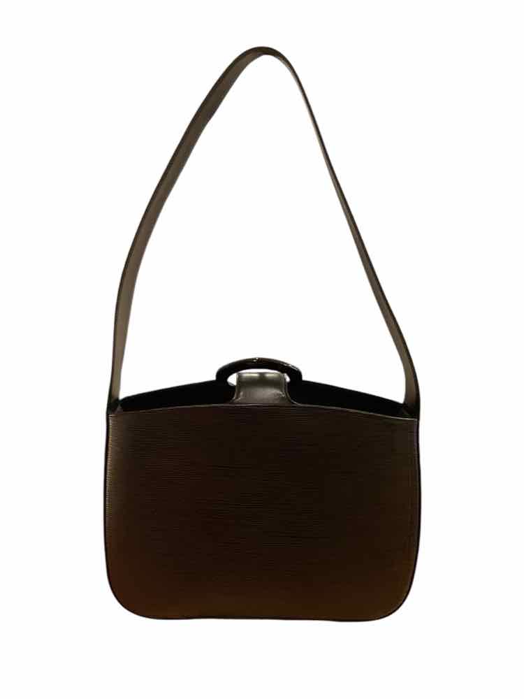 LOUIS VUITTON Size Medium Black Purse