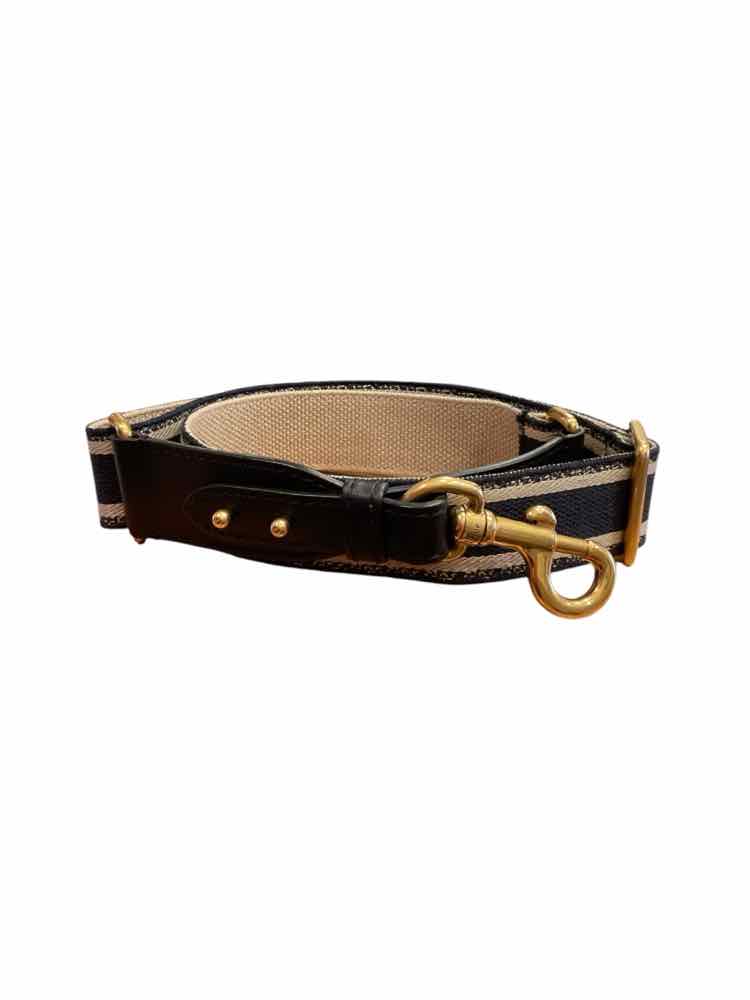 CHRISTIAN DIOR NAVY/BEIGE ACCESSORIES