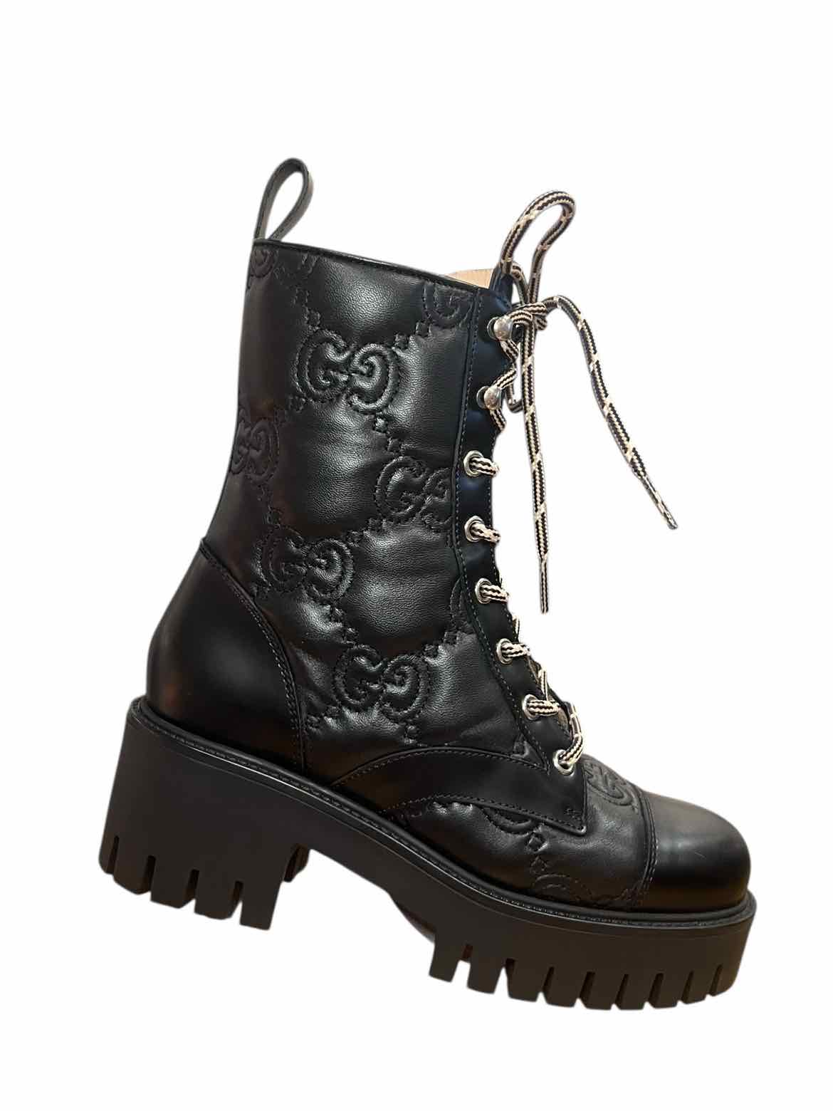 GUCCI Size 36 Black BOOT