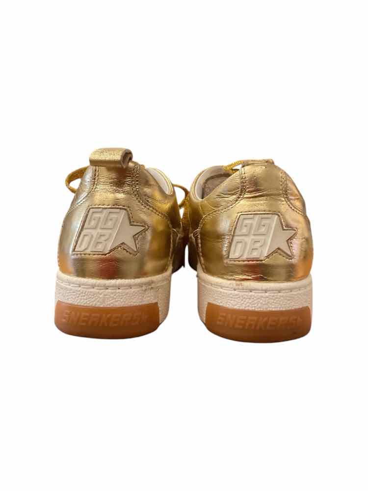 Golden Goose Size 40.5 gold metallic Shoes