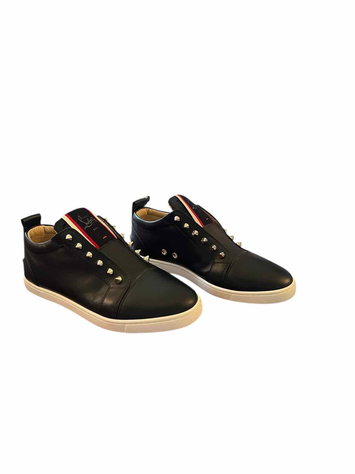 Christian Louboutin Size 38.5 black/red/white Shoes Encore Consignment Boutique Christian Louboutin Size 38.5 black/red/white Shoes Encore Consignment Boutique