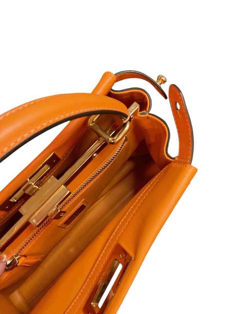 Fendi Size Medium Orange Purse