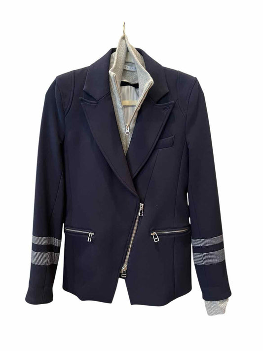 Veronica Beard Size 2 navy/grey BLAZER