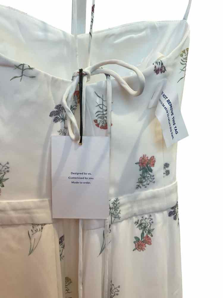 Fame and Partners Size 0 white multi Dress