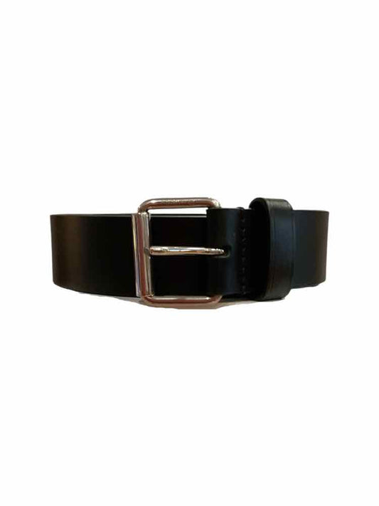 BALENCIAGA Size 90 Black Belt