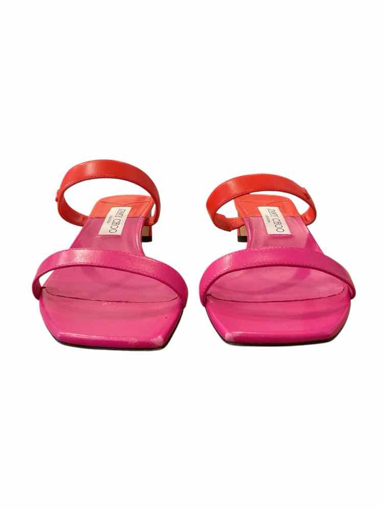 JIMMY CHOO Size 39 fuchsia/paprika Shoes