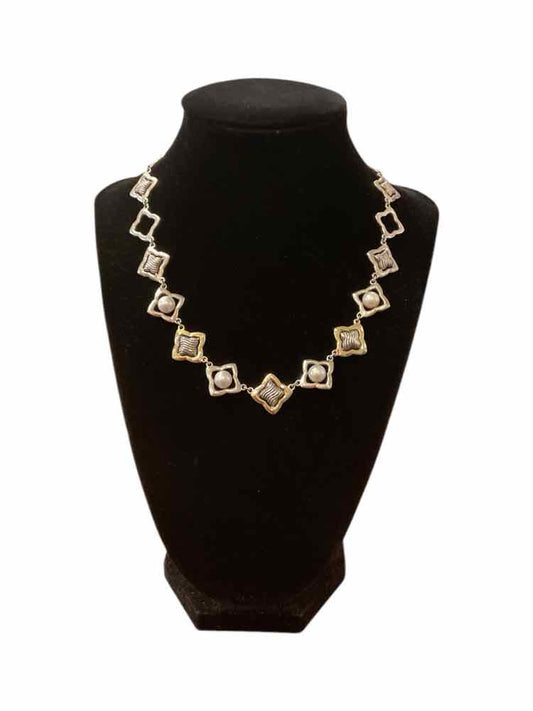 David Yurman Size 16 inch 18k/ss/pearl Necklace