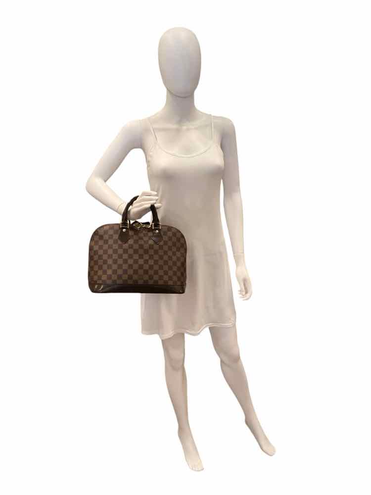 Louis Vuitton Size PM Damier Ebene Alma Purse