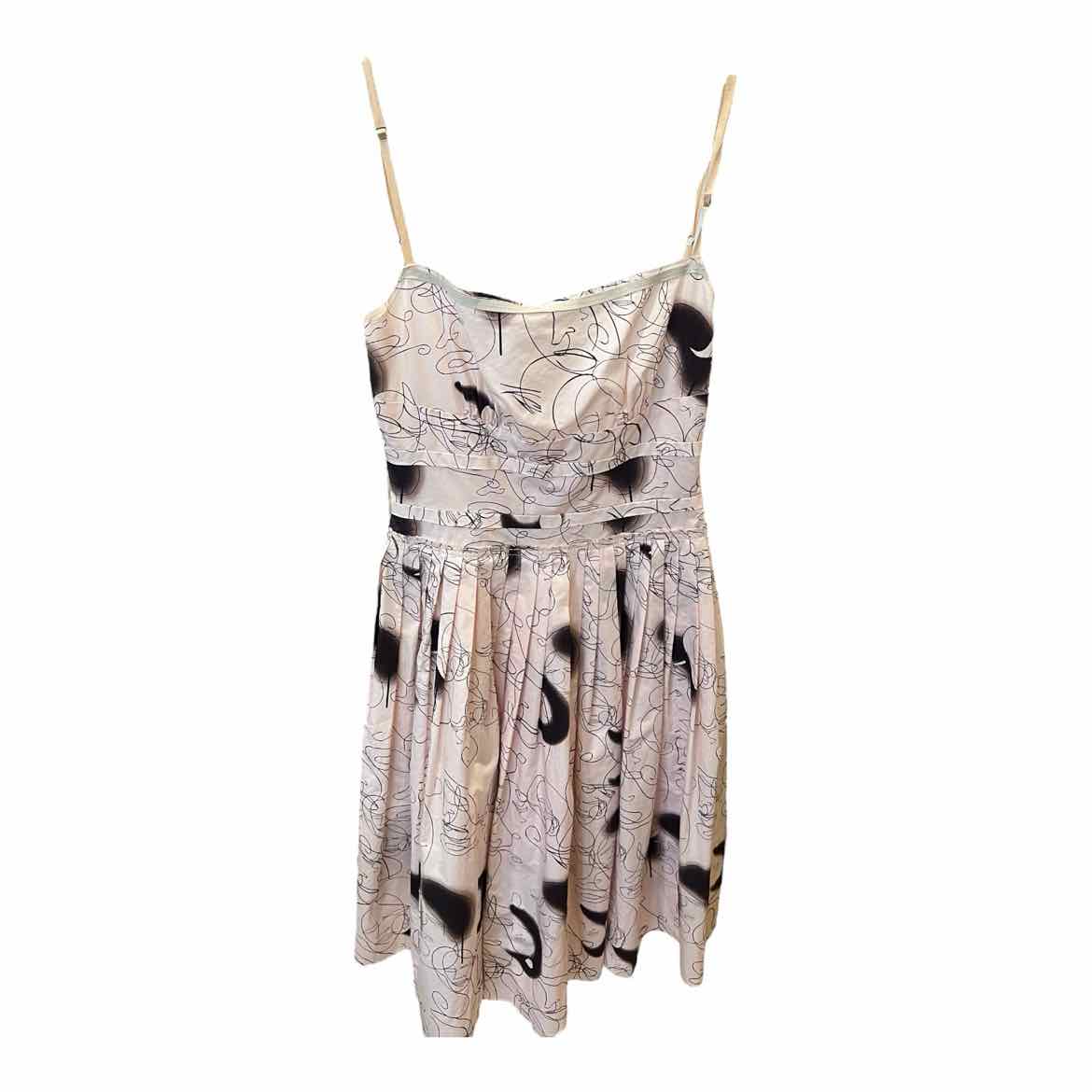 Prada Size Small PK/BLK Dress