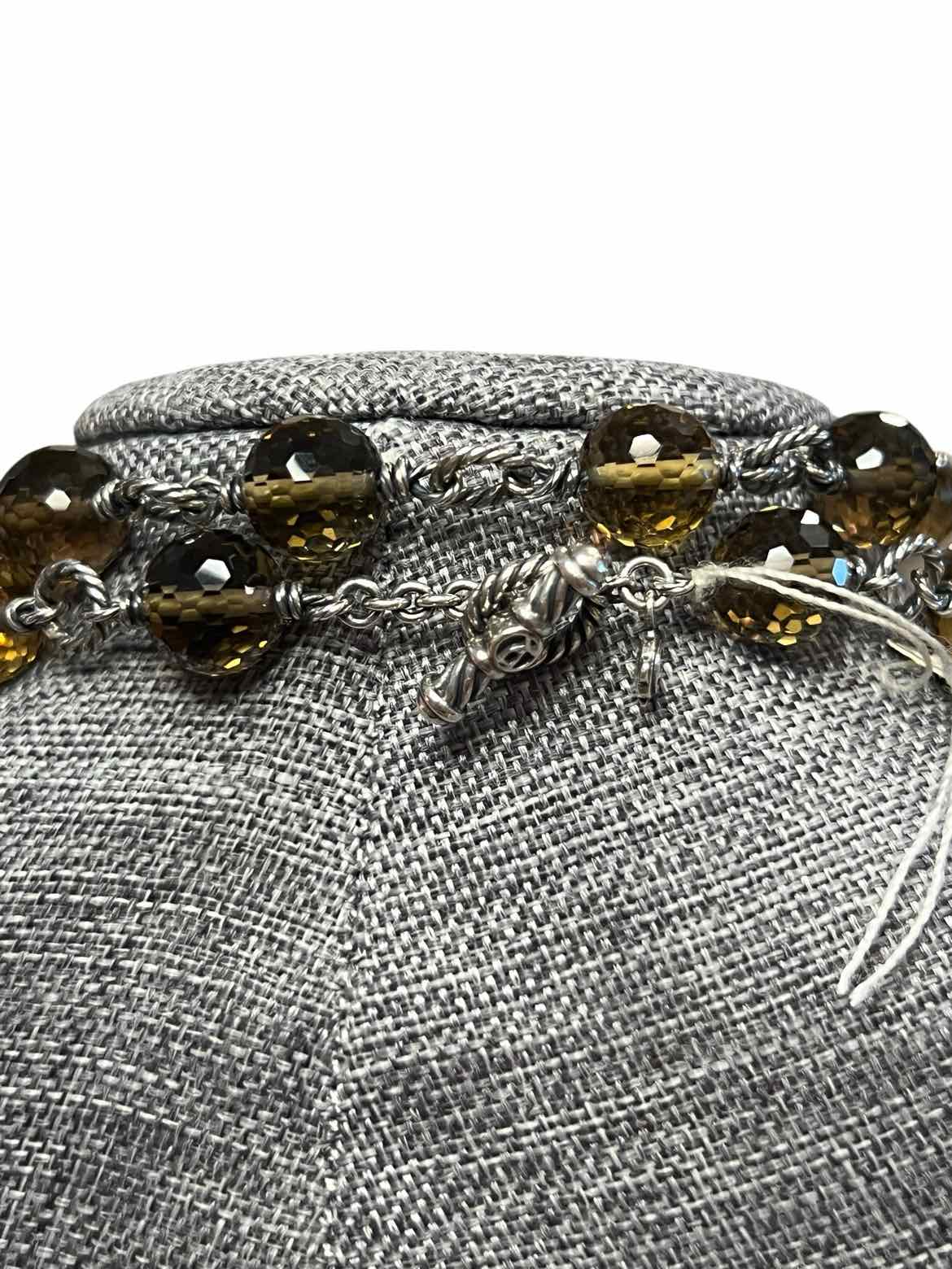 David Yurman smoky quartz/citrine Necklace