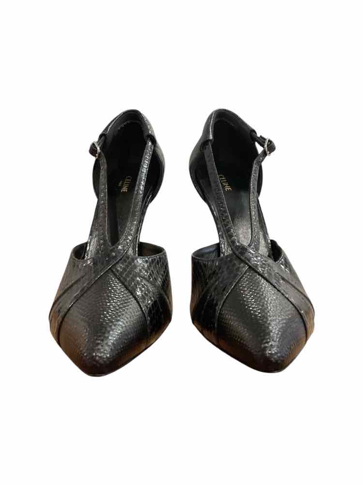 Celine Size 37.5 Black Shoes