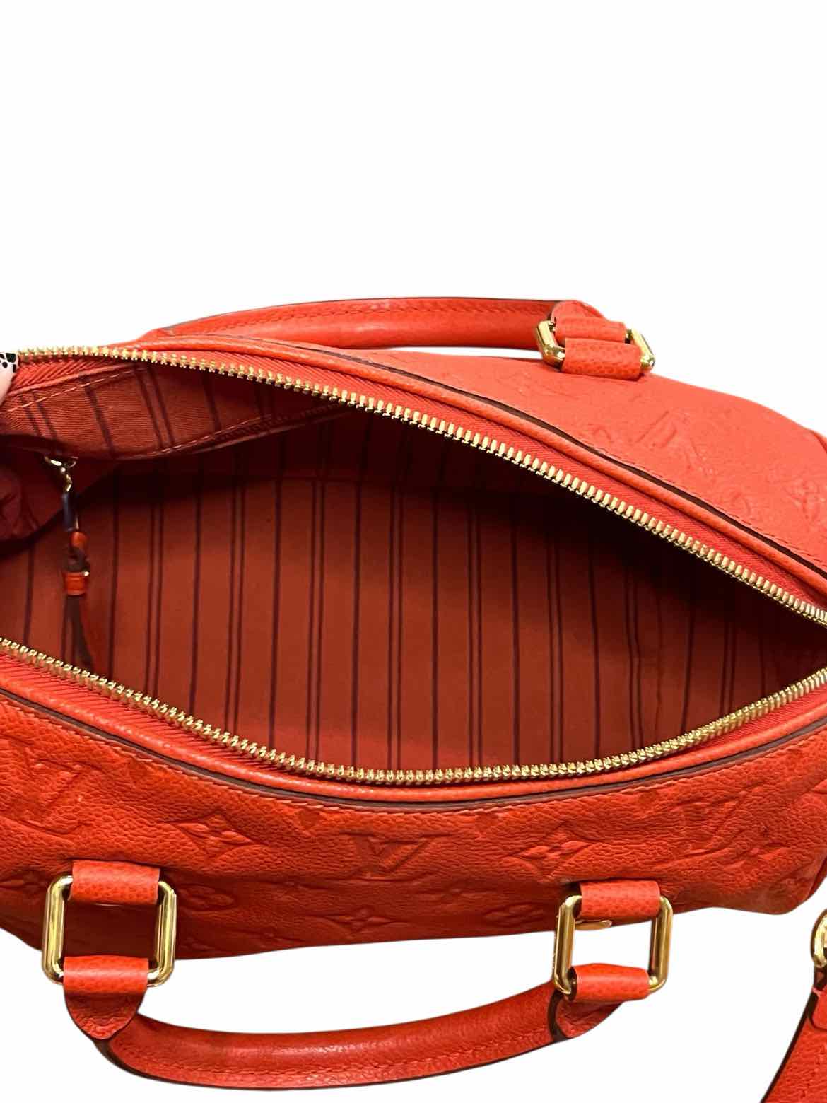 LOUIS VUITTON Size 25 Red Purse