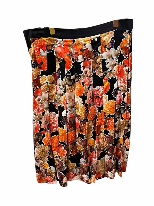 GIVENCHY Size 42 FLORAL Skirt