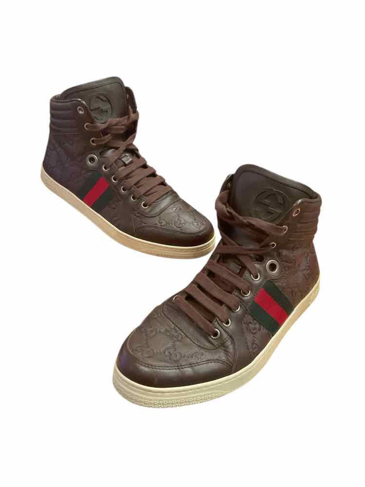 GUCCI Size 6.5 BROWN Shoes