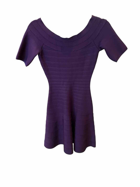 Herve Leger Size XS PURPLE Dress