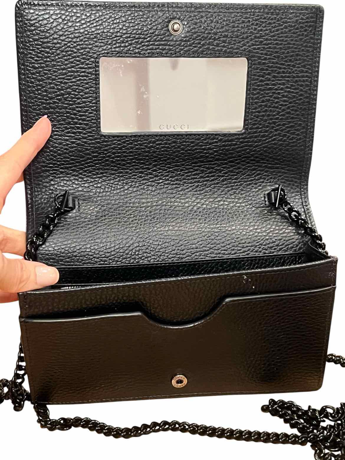 GUCCI Size Small Black Purse