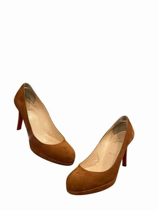 Christian Louboutin Size 38.5 BROWN Shoes