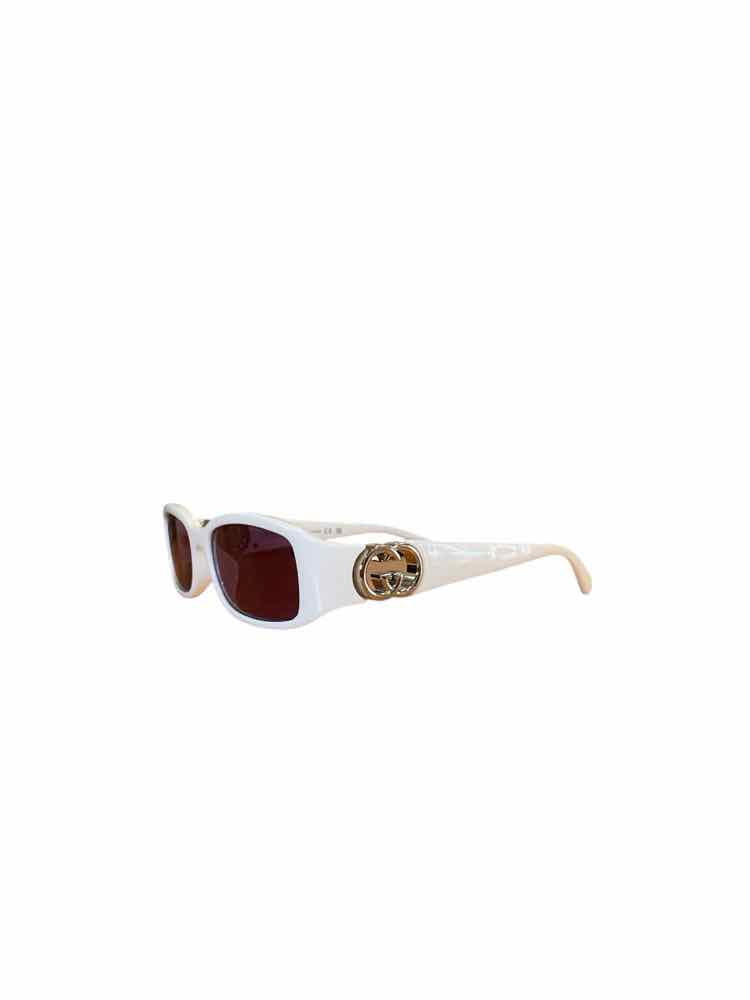GUCCI White sunglasses