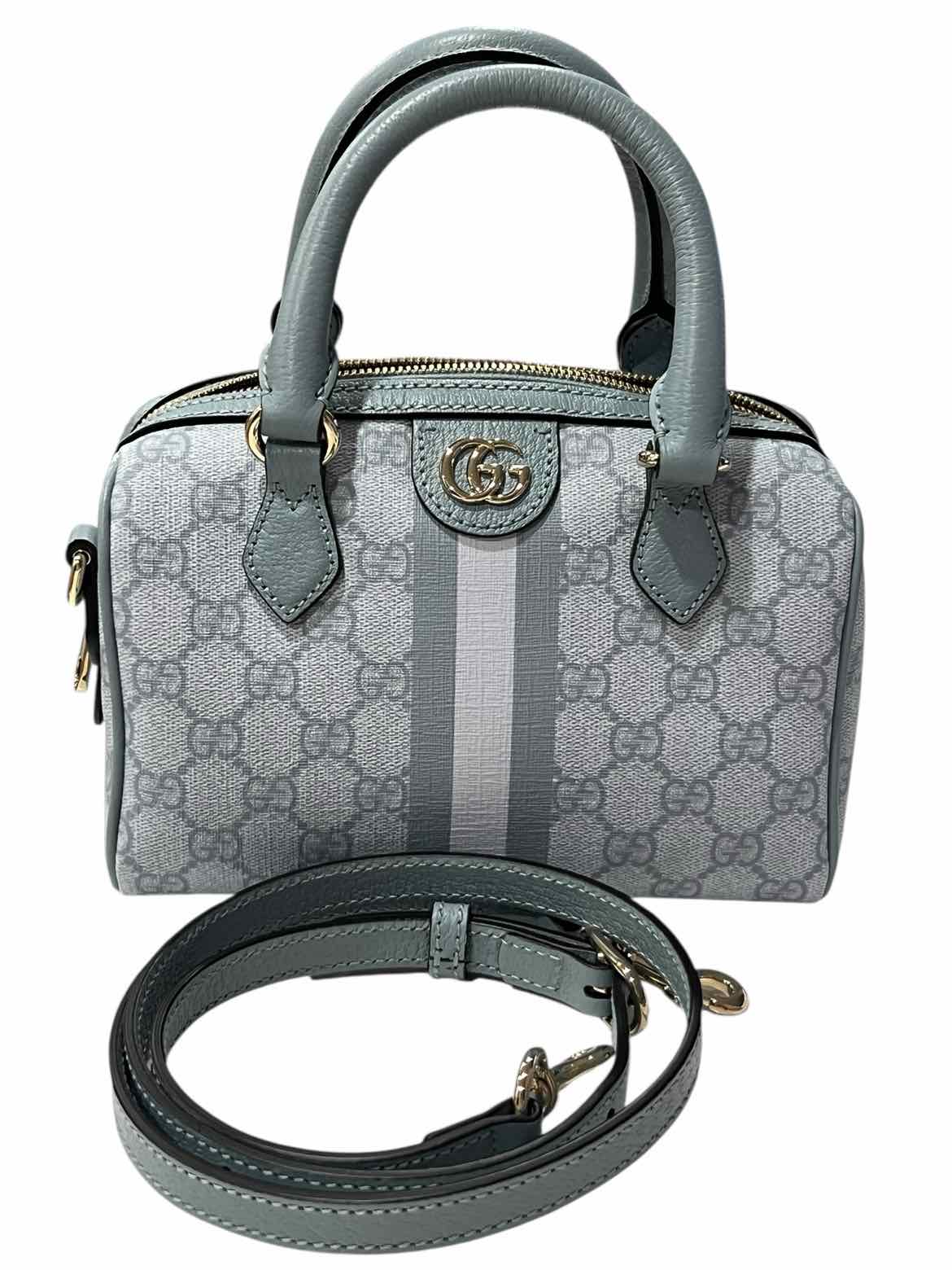 GUCCI Size mini Dusty Blue Purse