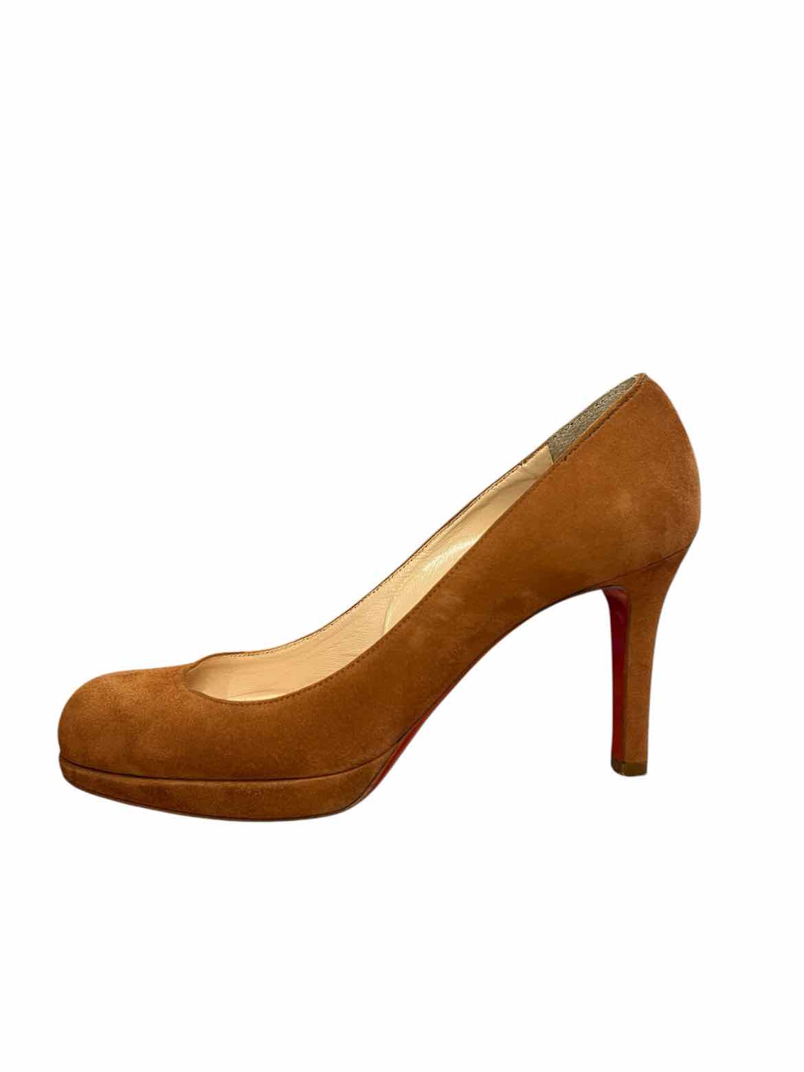 Christian Louboutin Size 38.5 BROWN Shoes