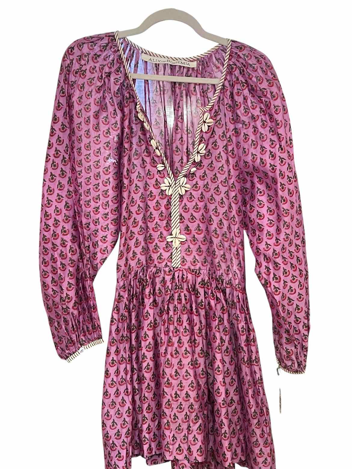 Alix of Bohemia Size M purp/red/green Dress