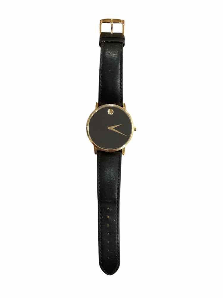 Movado black/gold Watch