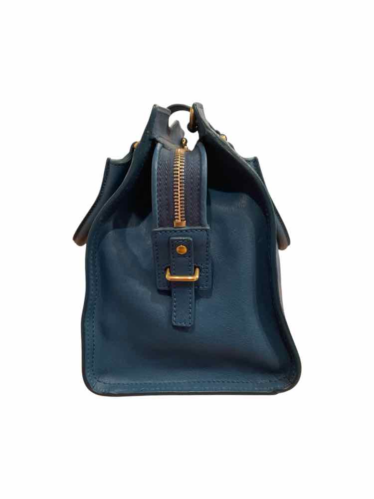 Saint Laurent Size Medium Teal Purse