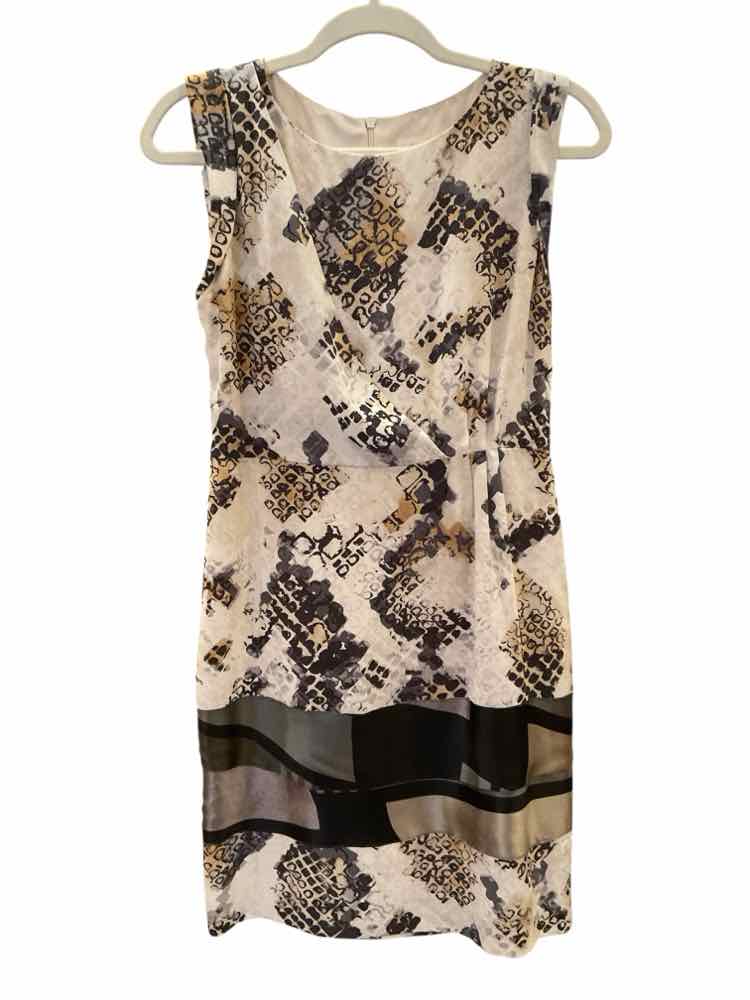 KITON Size 40 tan/black/white Dress